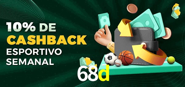 10% de bônus de cashback na 68d